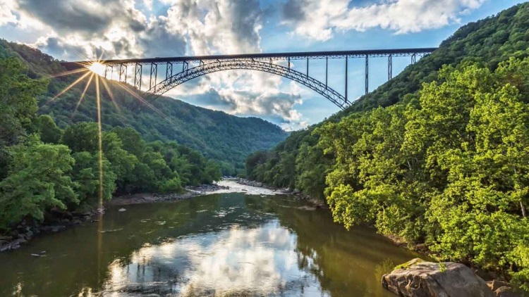 Mister Bee Potato Chips punts the great thing about the West Virginia’s New River Gorge