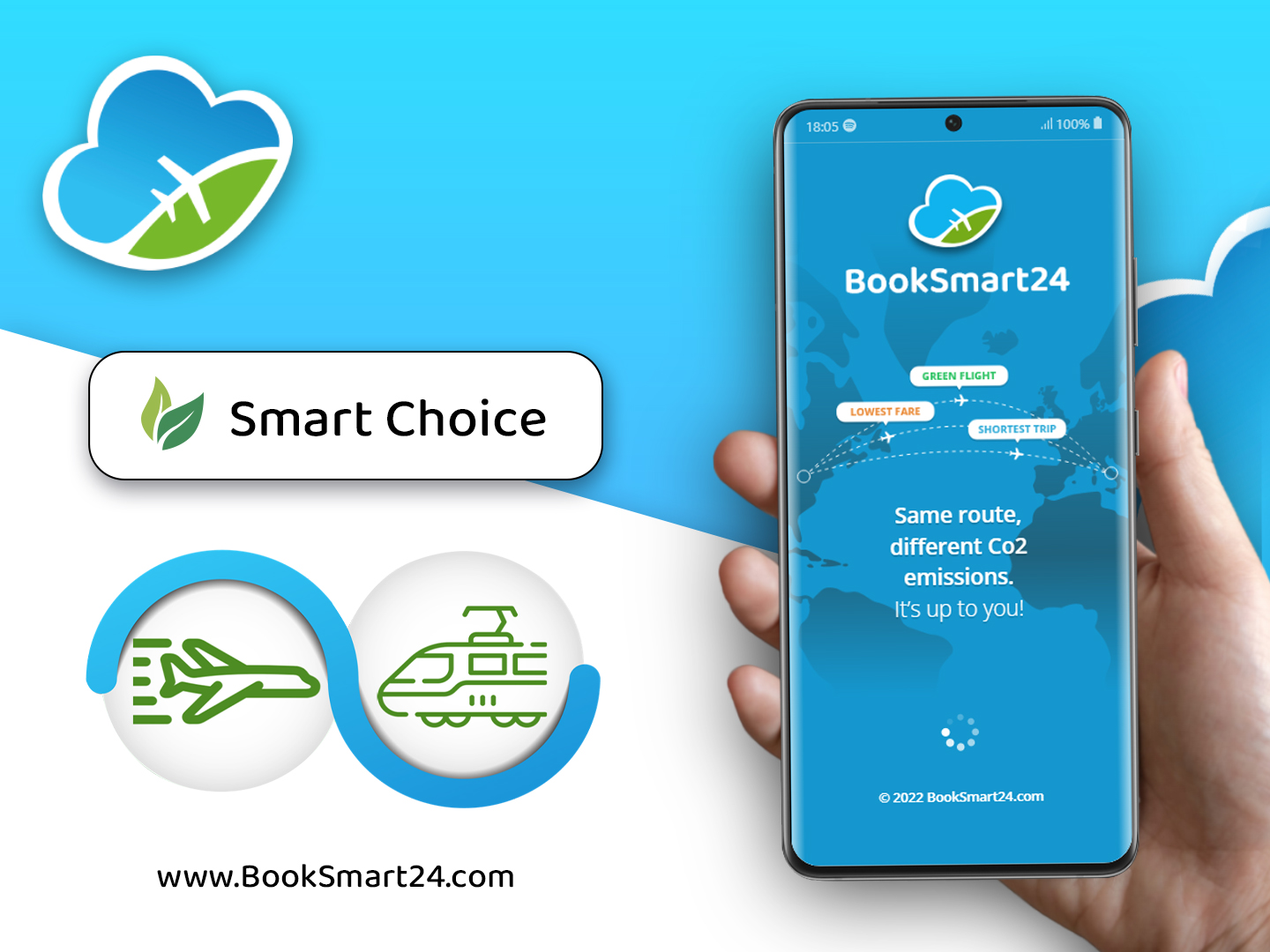 BookSmart24: New App for Environmentally Aware Journey Finds the Lowest CO2 Path to the Desired Vacation spot