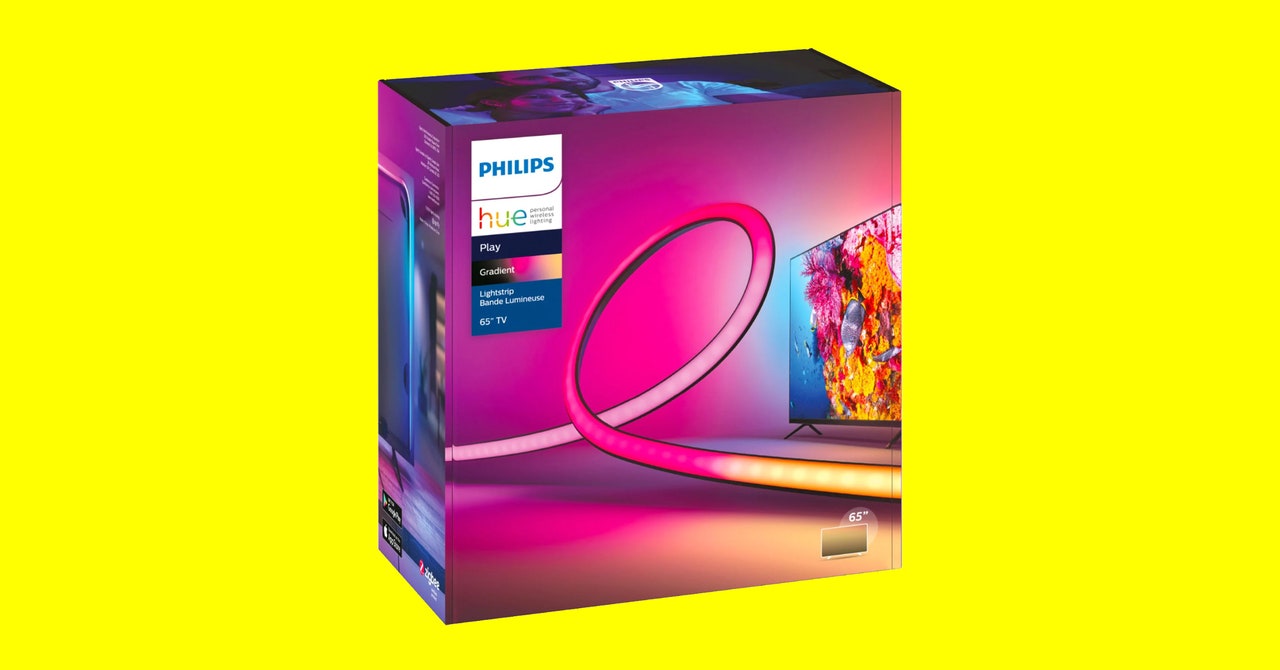 Philips Hue Play Gradient Lightstrip for PC Overview: Colour Syncing for Video games, Music, and Motion pictures