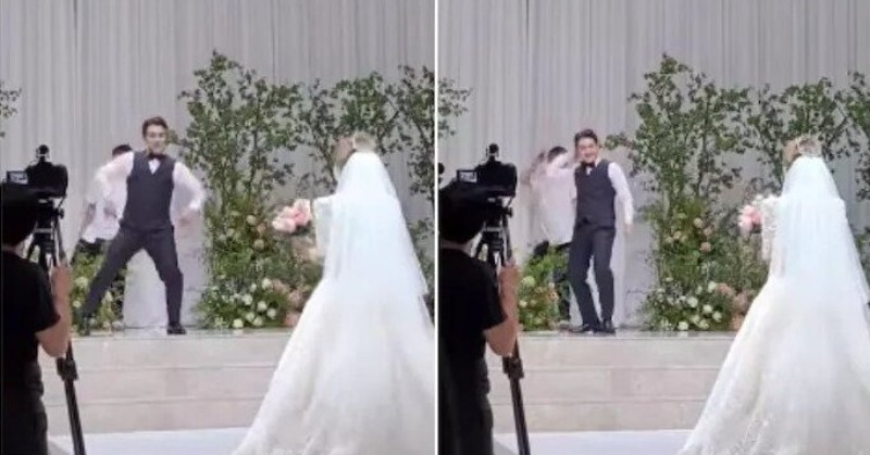 South Korean Man Grooves To BTS Track ‘Dynamite’ For Indian Bride