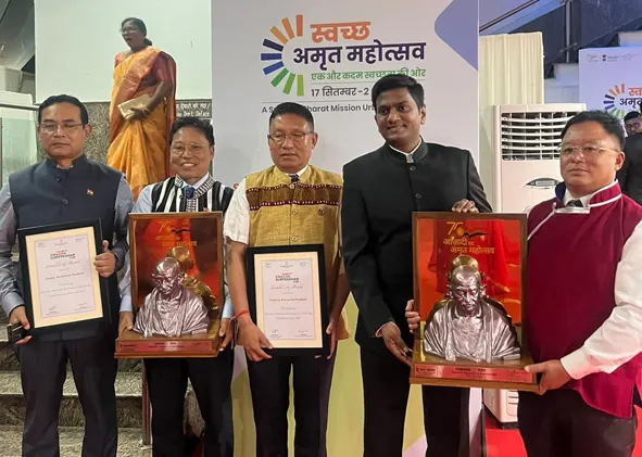 Tawang, E/Kameng obtain Swachh Sarvekshan Awards