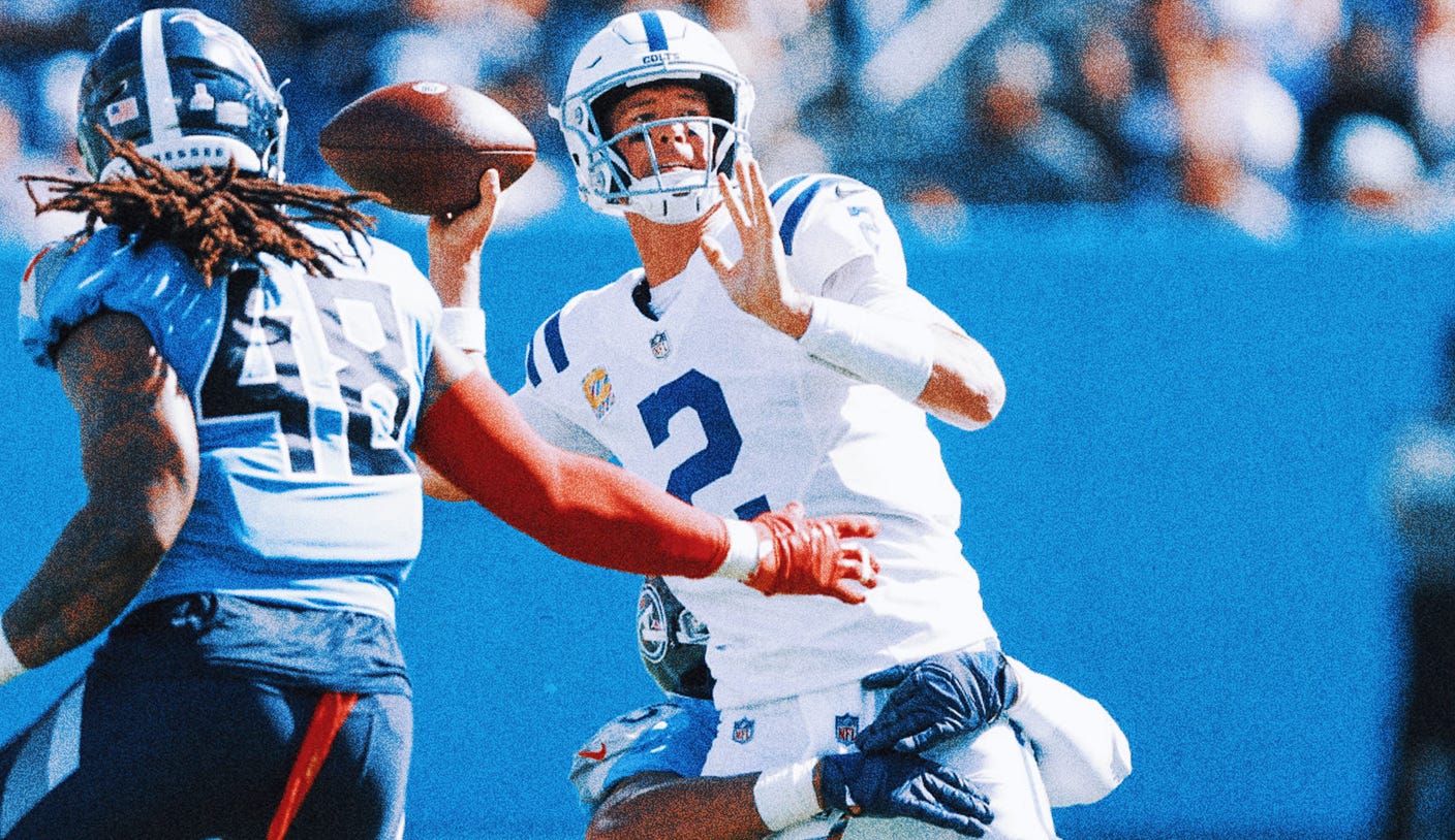 Titans protection overwhelms Colts to stay atop AFC South