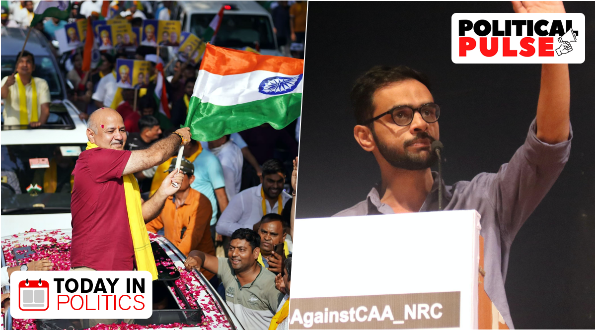 Right now in Politics, October 18 | Sisodia in Gujarat, Umar Khalid’s bail plea verdict