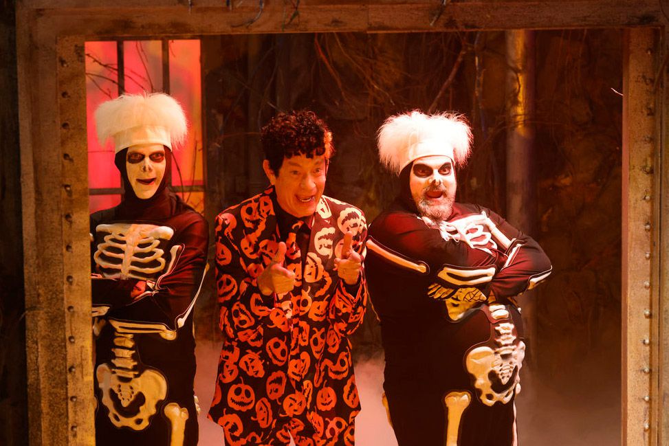 Tom Hanks Again as David S. Pumpkins Throughout Jack Harlow’s SNL Episode