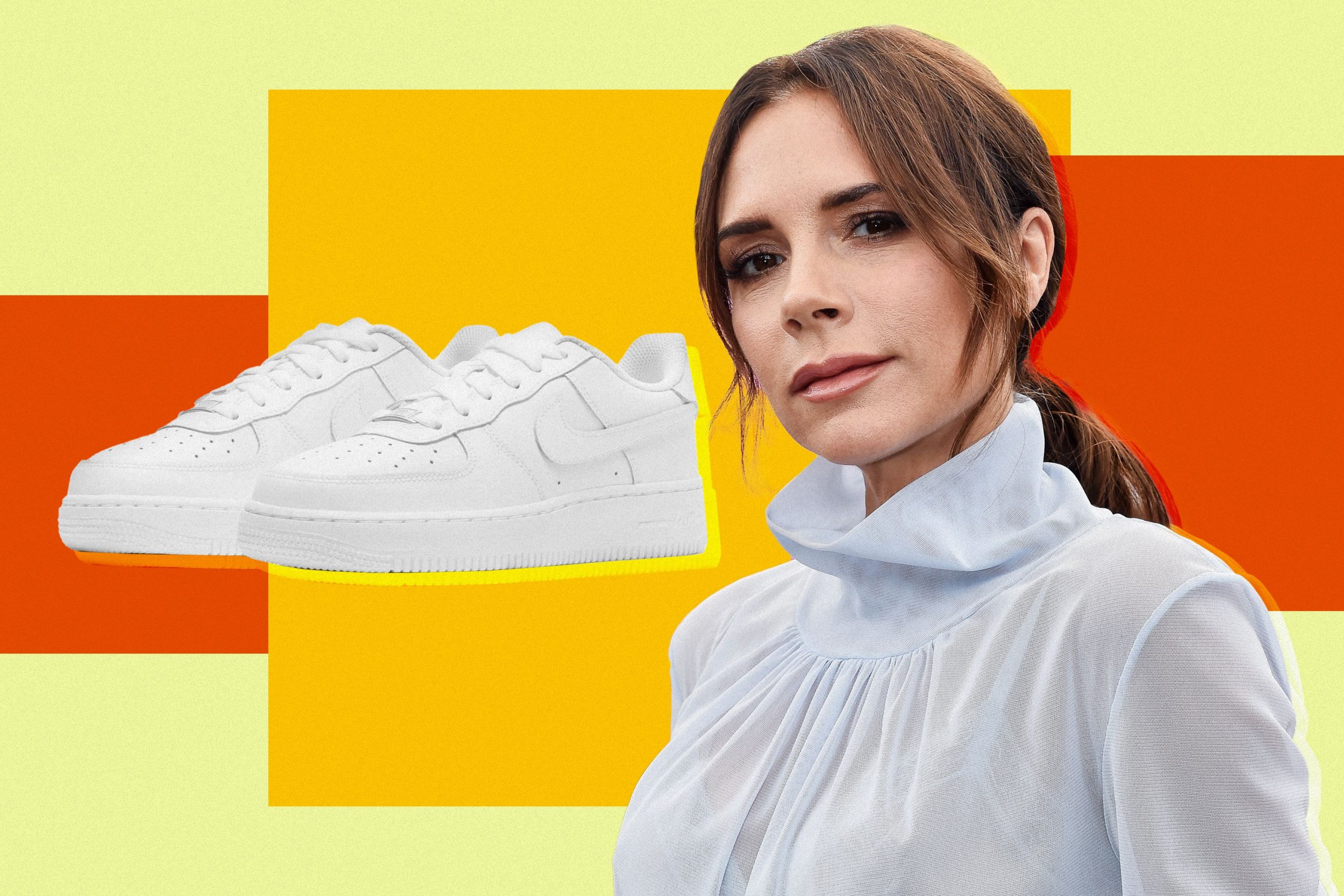 Victoria Beckham Wore Comfy Nike Airforce 1 Sneakers