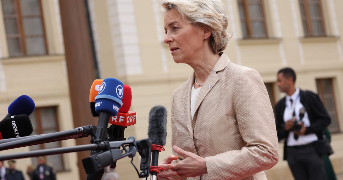 Von der Leyen calls on EU to membership collectively to restock fuel in 2023 – POLITICO