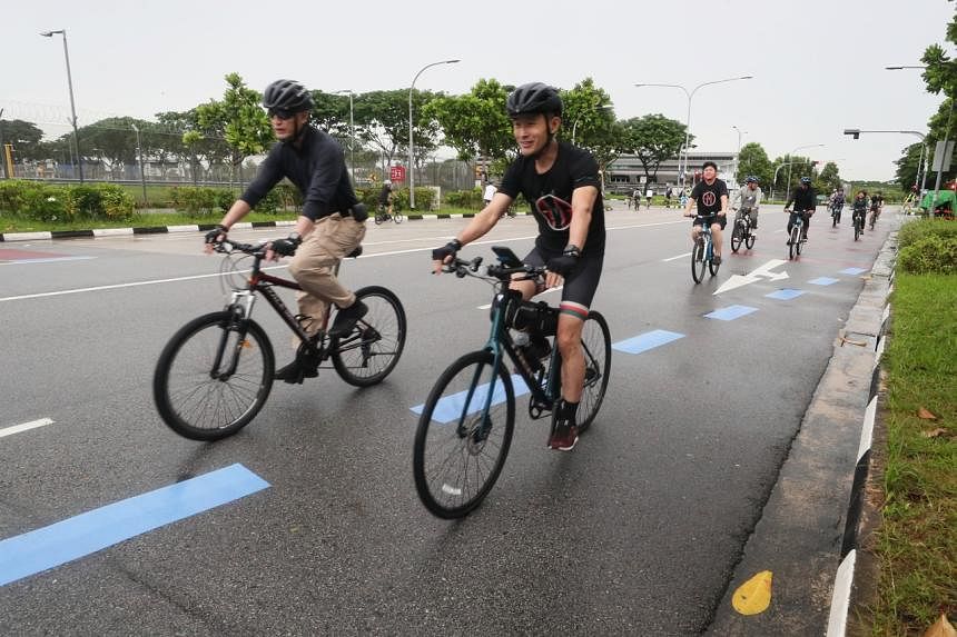 Cyclists, motorists may face penalties for reckless use of Seletar devoted biking lane