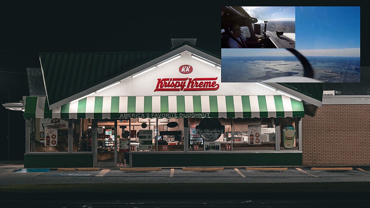 ‘Donut Lover’ From Boston Flys To Connecticut For Krispy Kreme