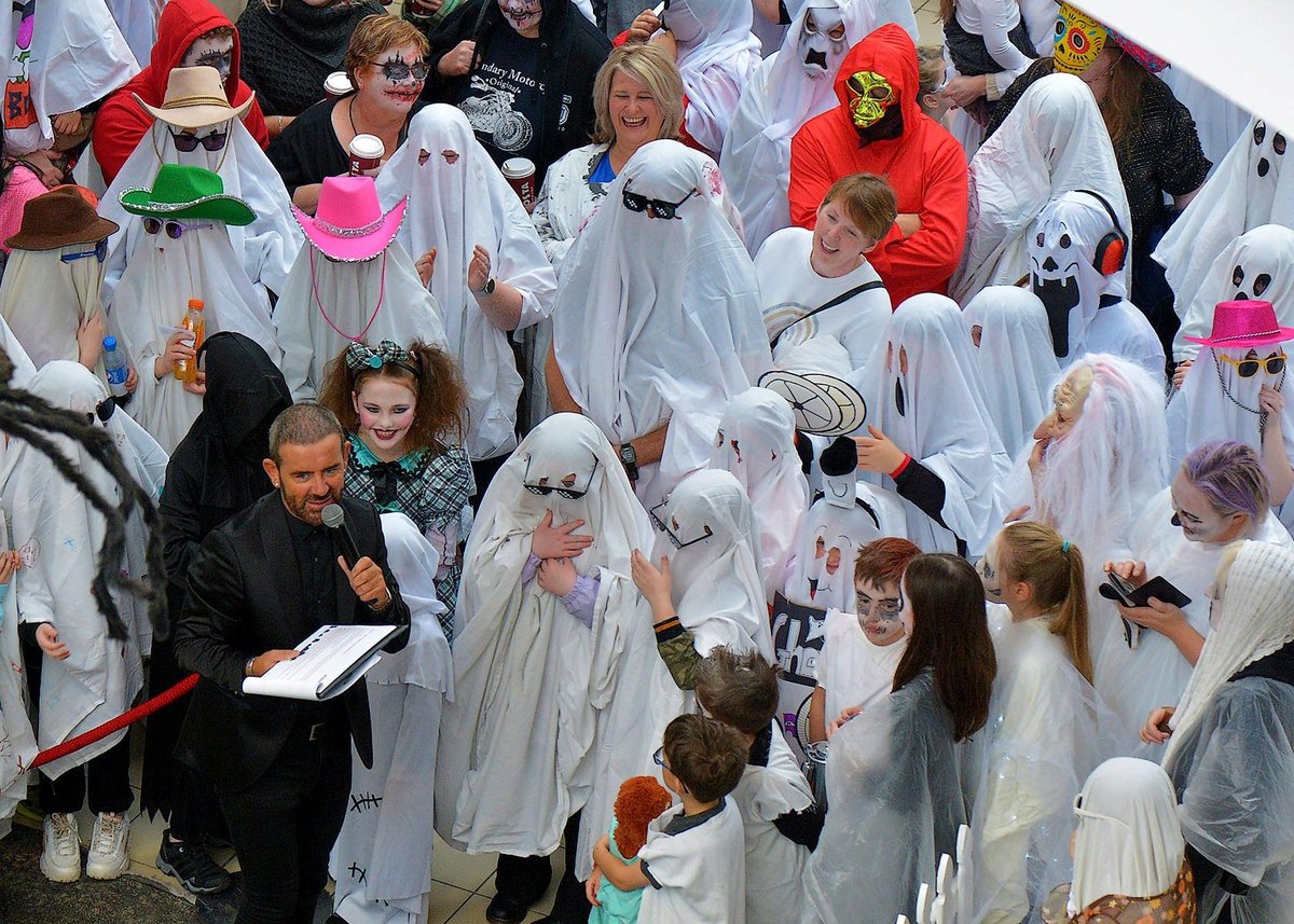 25 spooky photos of ghosts gathered at Foyleside Buying Centre in Derry