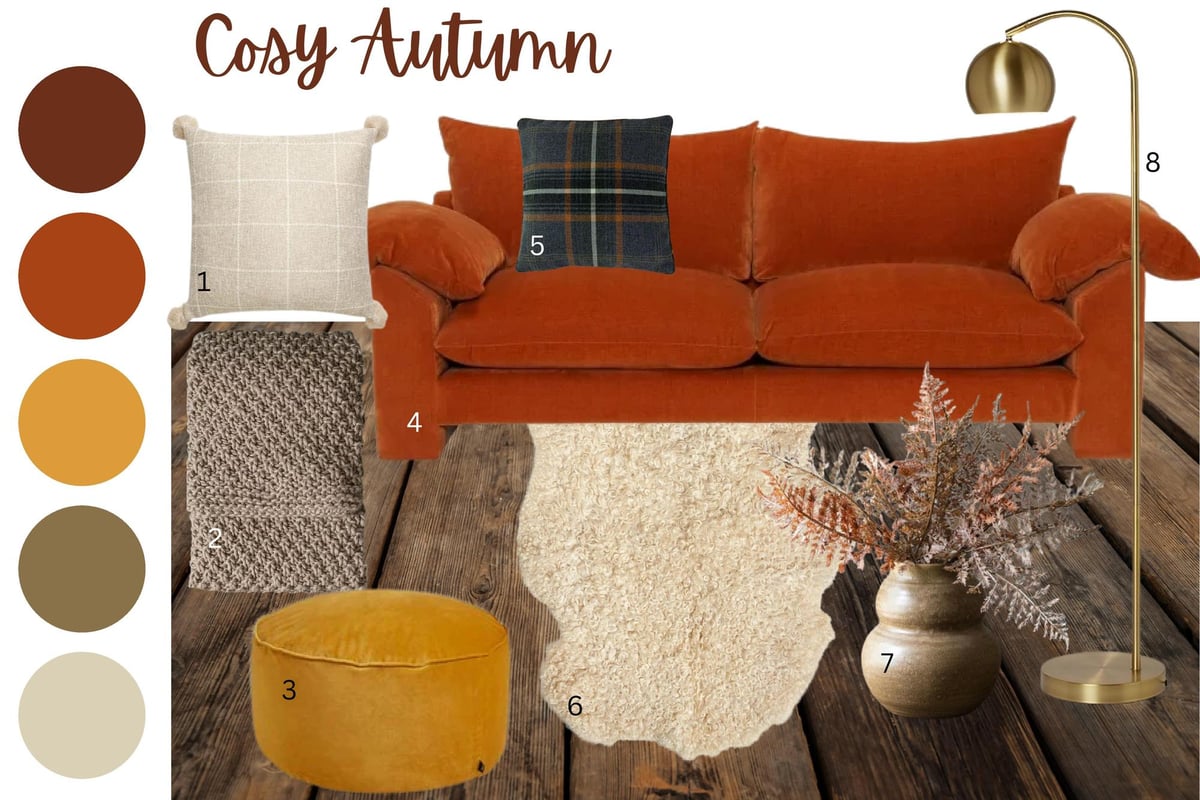 Cosy up for autumn – model concepts for a heat, inviting room