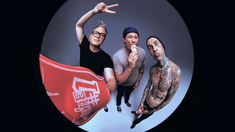 Reunited Blink-182 releases new single and music video