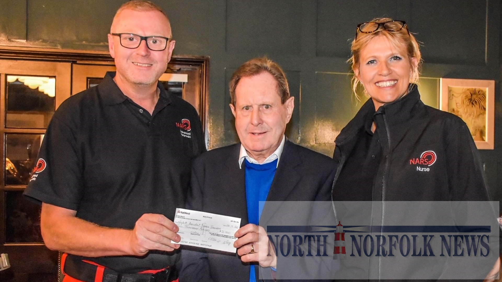 Donation made to Nars following Cromer Carnival