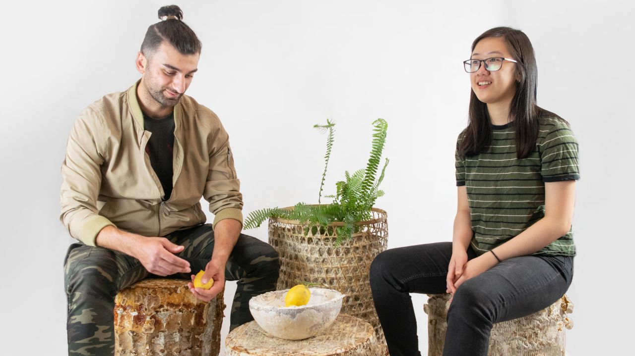 Sustainable purchasing: college students develop merchandise with fungi