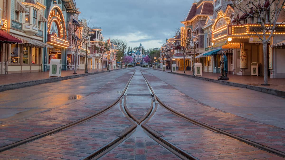 Rain Fell On Disneyland Yesterday, Shutting Down Rides