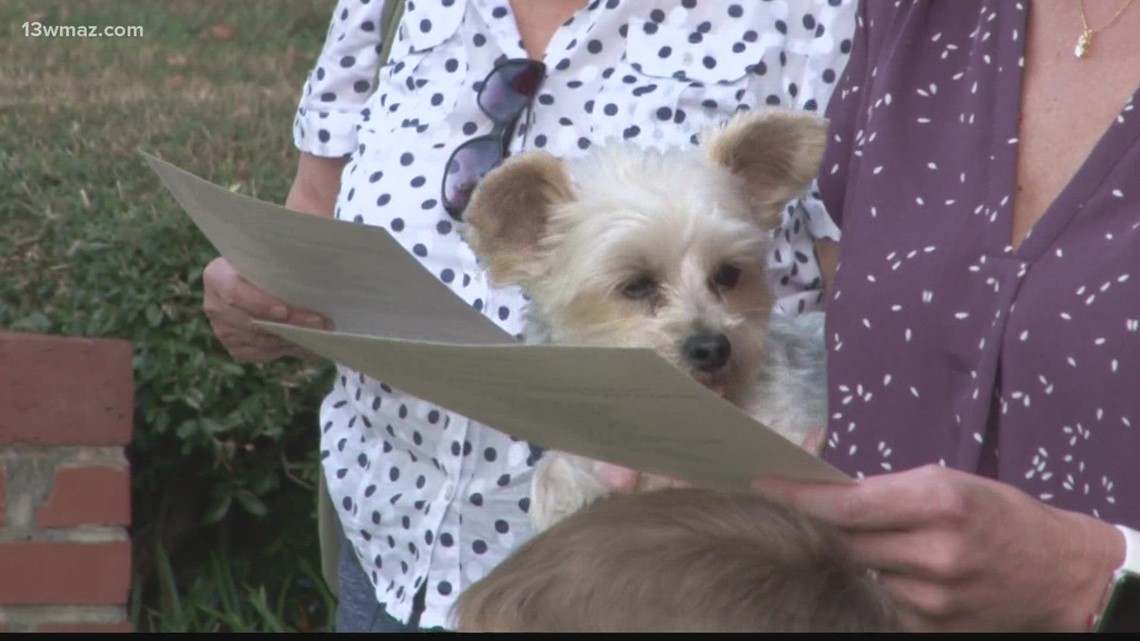 Pets get particular blessing at Saint Paul’s Episcopal Church