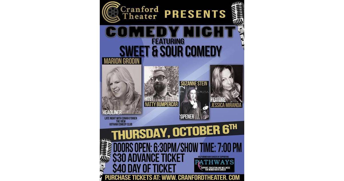 Pathways Comedy Fundraiser at Cranford Theater | Summit, NJ Information TAPinto – TAPinto.web