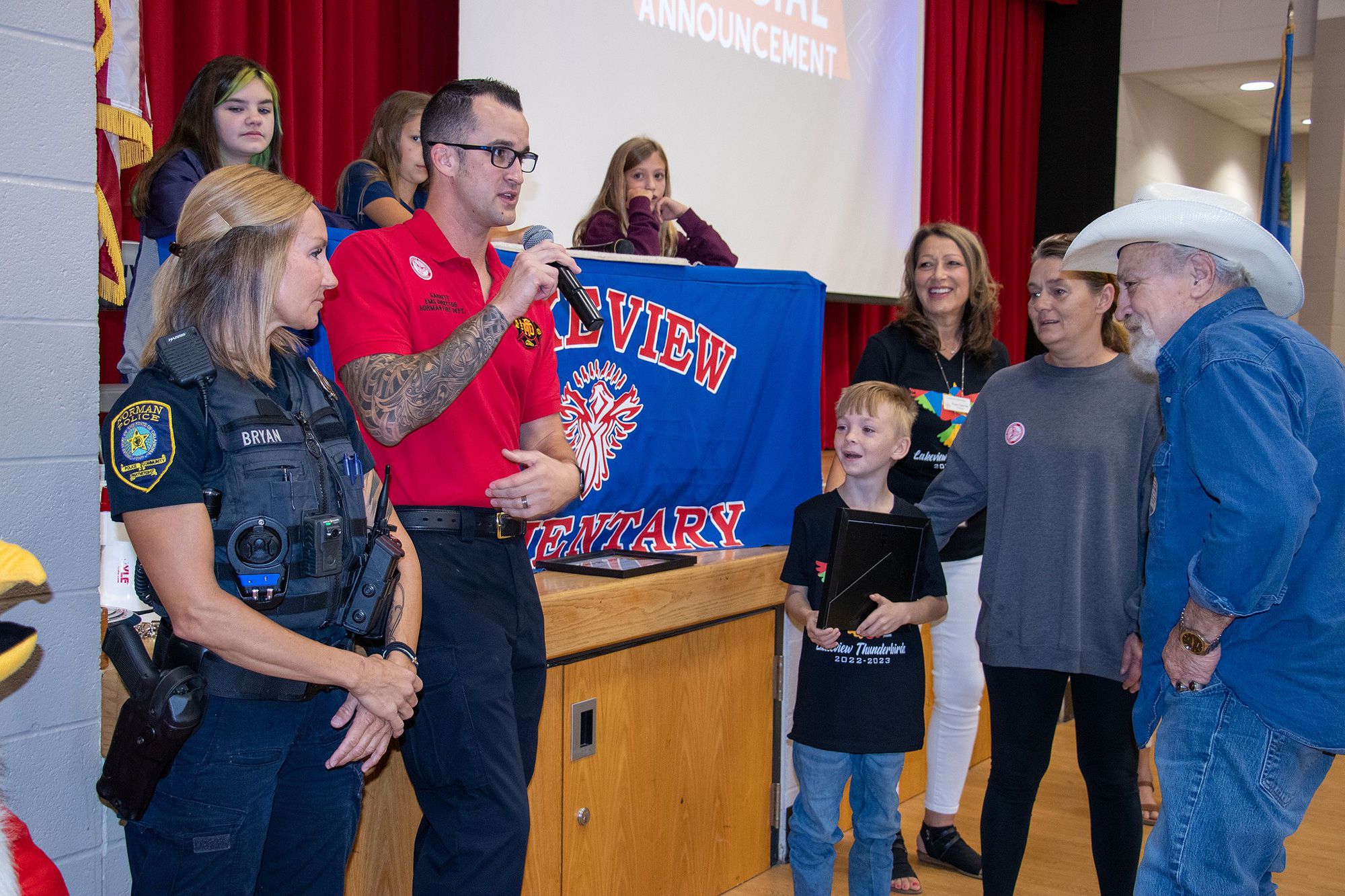 Boy, 8, Honored for Saving Classmate from Choking on Hen Nugget