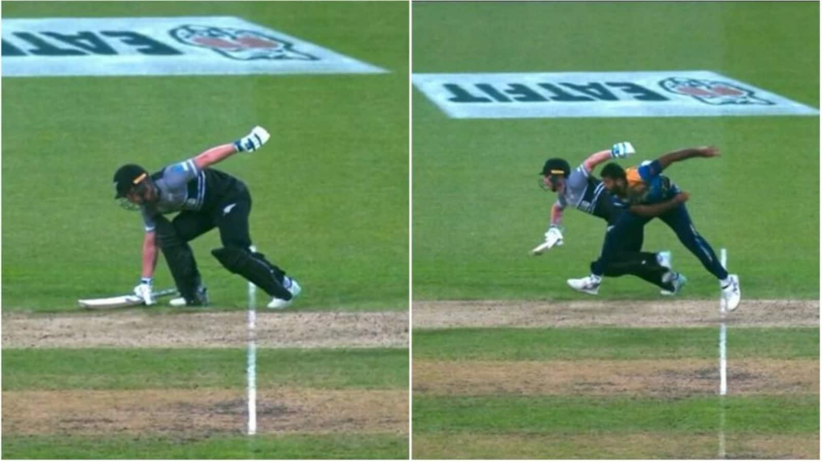 Watch: Glenn Phillips’s Olympic race-style dash at non-striker’s finish | Cricket