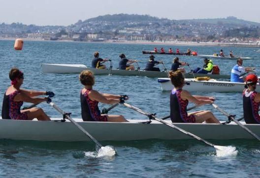 Torquay Pier to Pier attracts groups from 11 rowing golf equipment