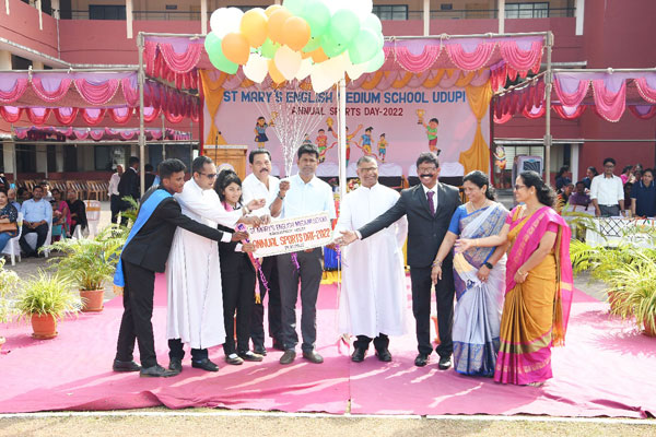 Udupi: Annual sports meet of St Mary’s English medium school held