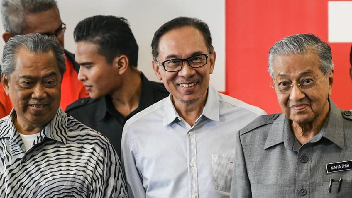 Divisions persist amongst coalitions led by Anwar, Muhyiddin and Mahathir as Malaysia election looms