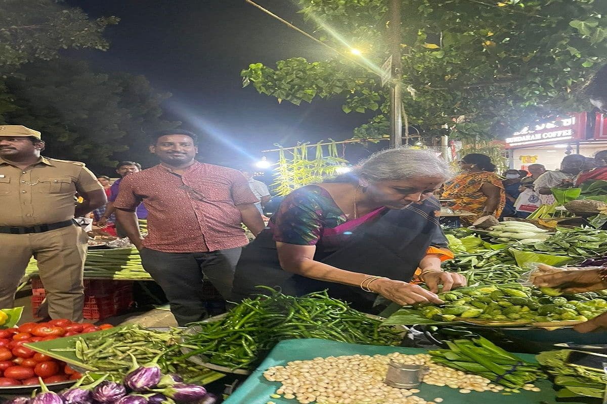 Video FM Sitharaman Goes For Vegetable Purchasing in Chennai Right here s What She Acquired From Market