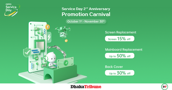 Oppo holds 2-month carnival to rejoice 2nd anniversary of Oppo Service Day