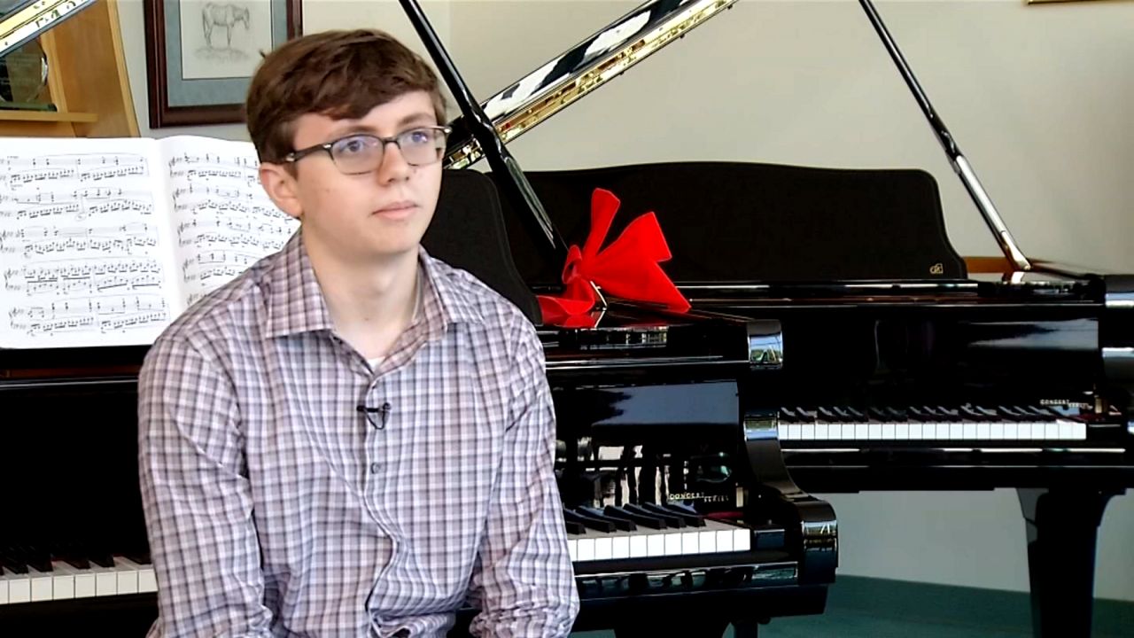 Williamsville piano prodigy makes use of his expertise for a great trigger