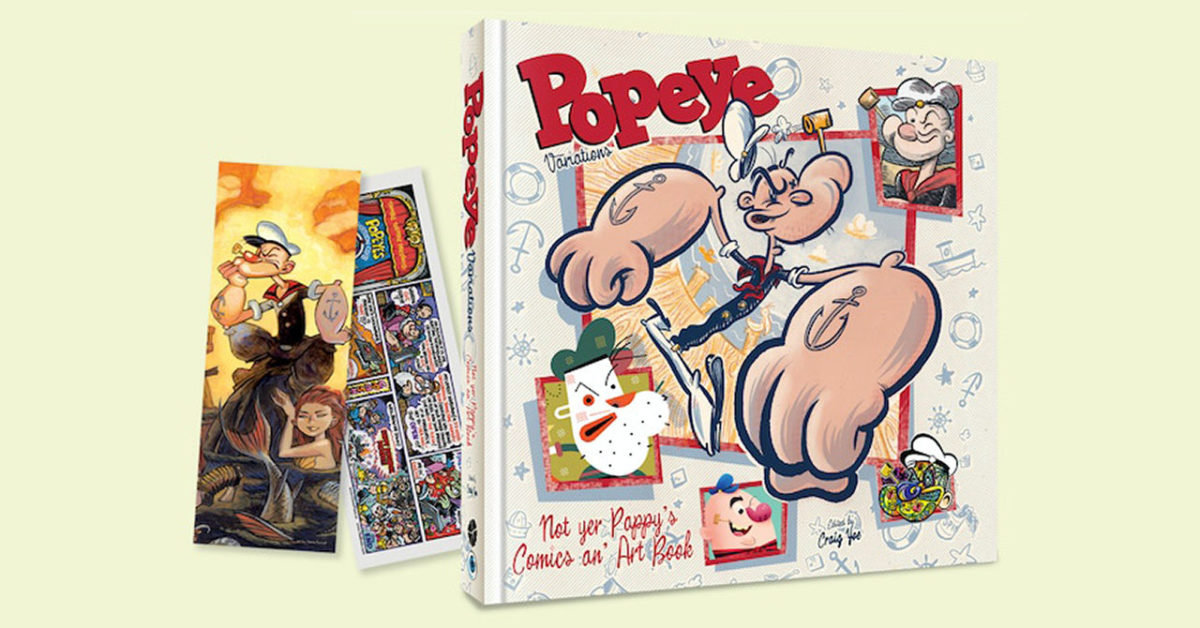 Yoe! Books, Clover Press Kickstart Popeye Variations Art Book