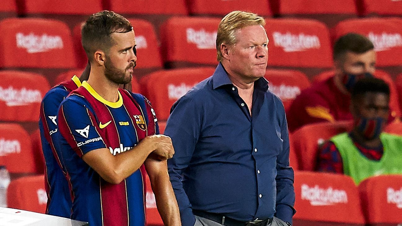 Ex-Barcelona boss Ronald Koeman slammed by Miralem Pjanic: 'No depth, no techniques, no concepts' – ESPN