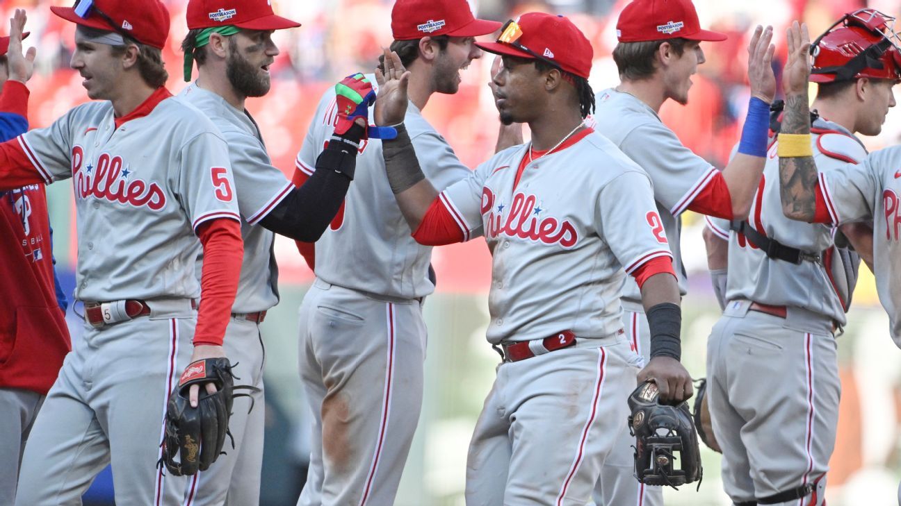 Phillies stun Cardinals with wild Ninth-inning rally to open wild card