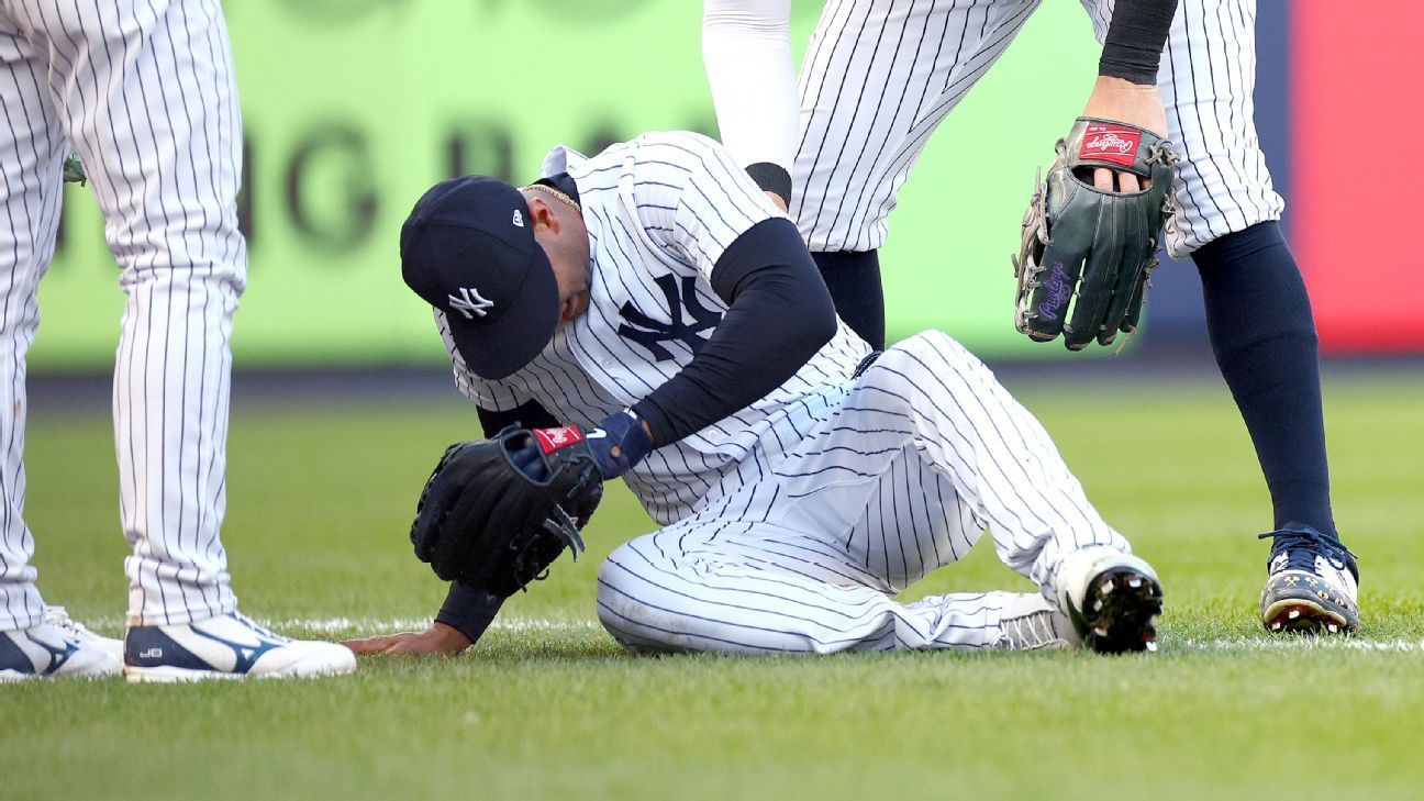 Yankees’ Aaron Hicks hurts knee in ALDS Sport 5, may have MRI