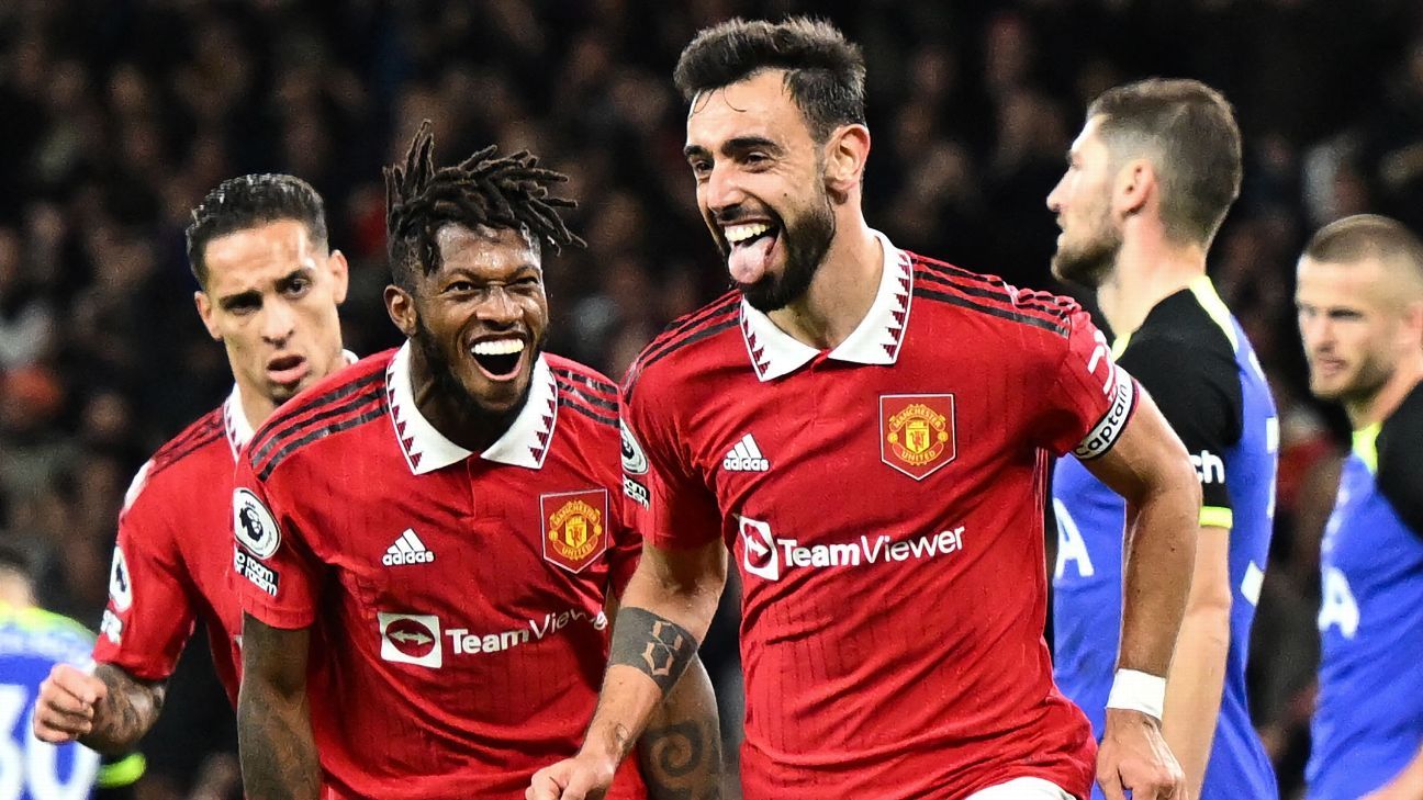 Fred and Bruno Fernandes encourage Man United to beat Spurs