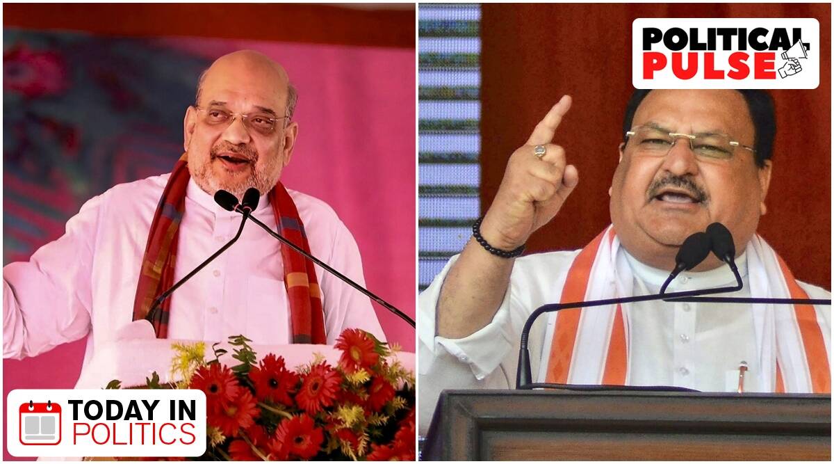 At this time in Politics, October 16: BJP Pasmanda assembly in UP, JP Nadda’s Delhi rally, Amit Shah in Madhya Pradesh