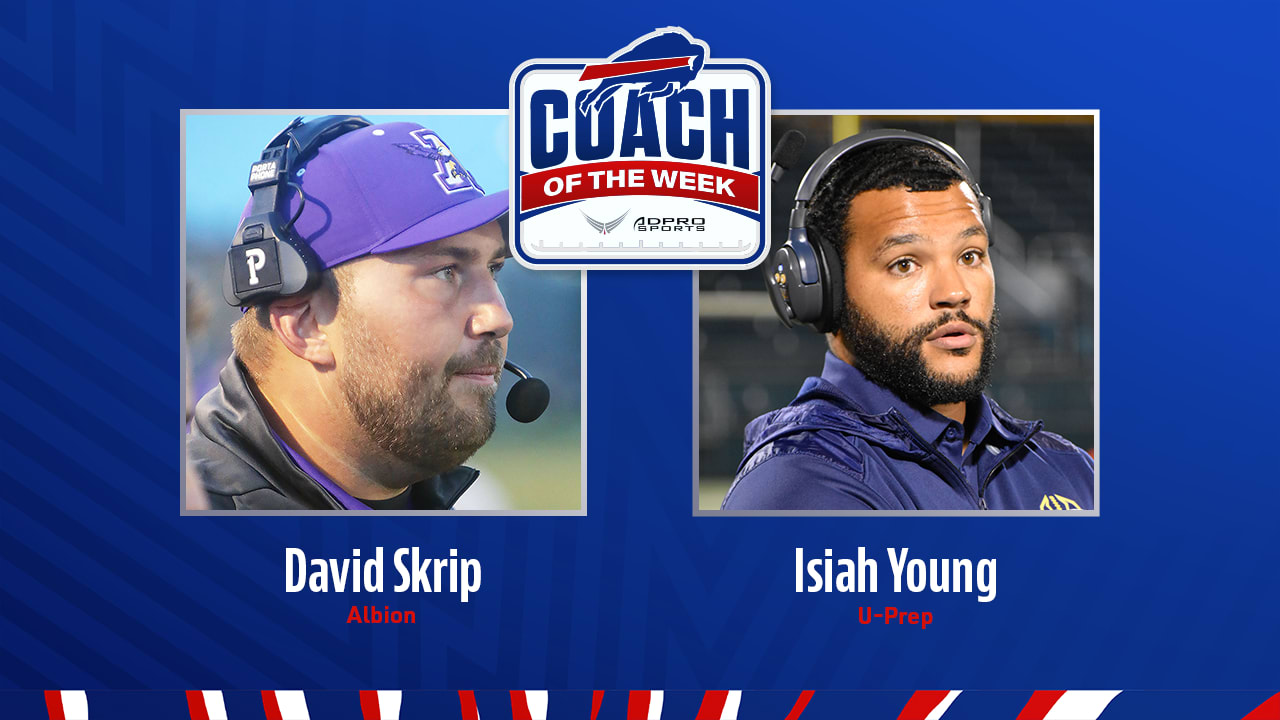 David Skrip & Isiah Younger earn Payments-ADPRO Sports activities highschool coach of the week honors