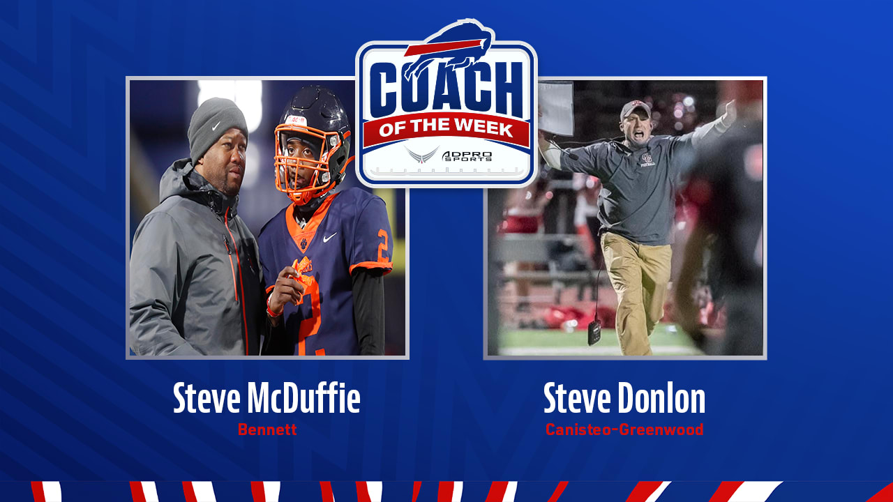 Steve McDuffie & Steve Donlon earn Payments-ADPRO Sports activities highschool coach of the week honors