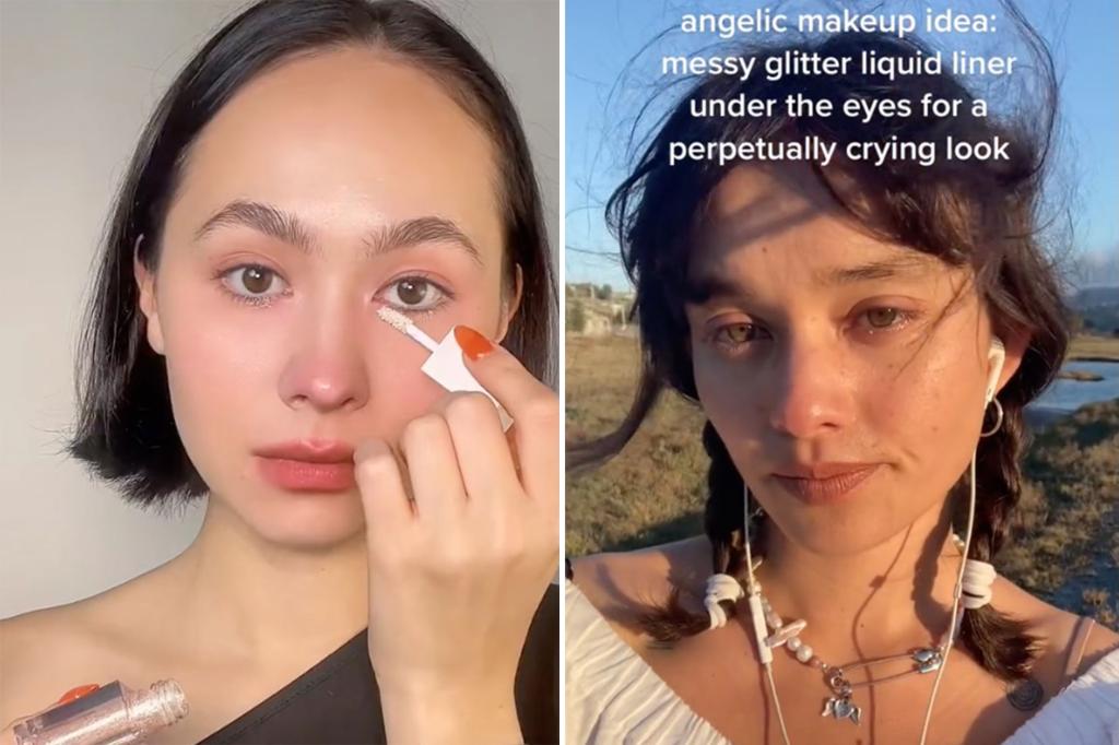 Crying make-up is a sizzling new TikTok magnificence pattern