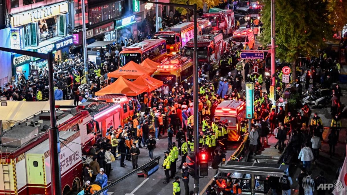 Police officer investigated over Seoul Halloween crowd crush discovered useless