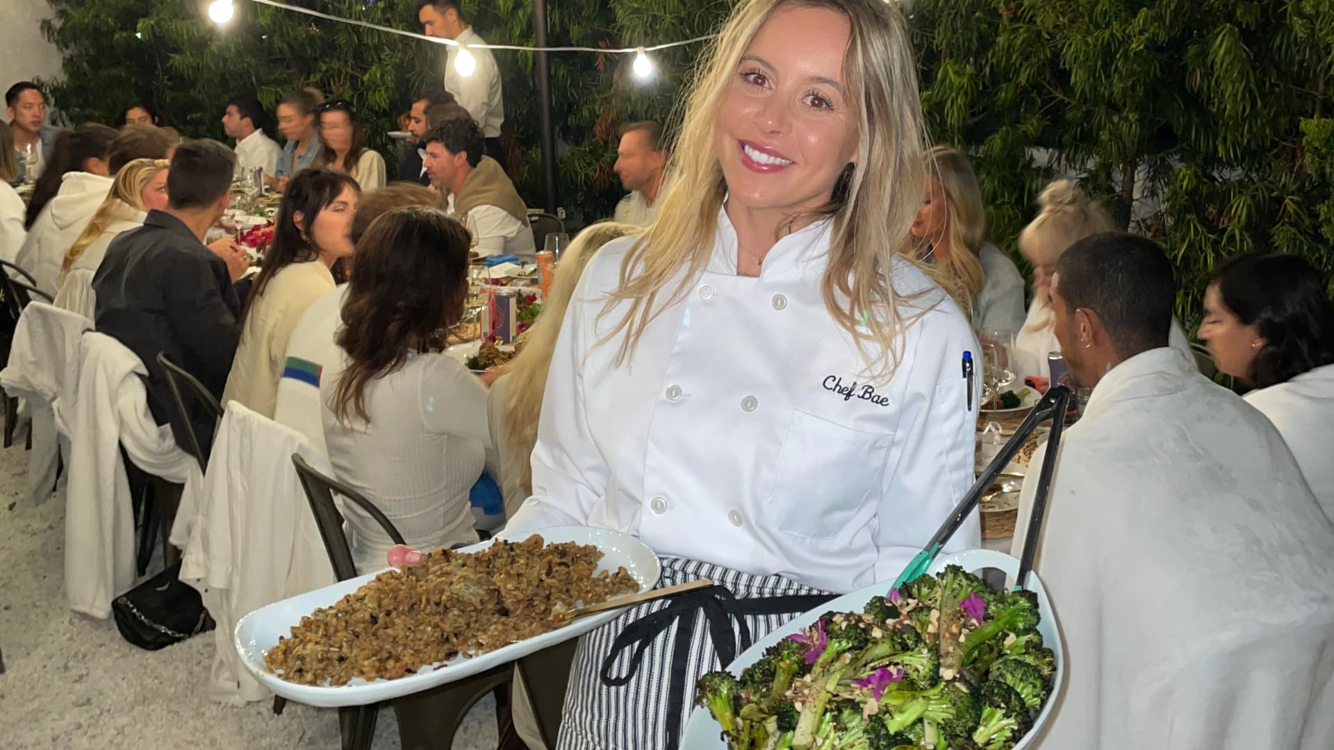 A non-public movie star chef shares what her purchasers eat in per week