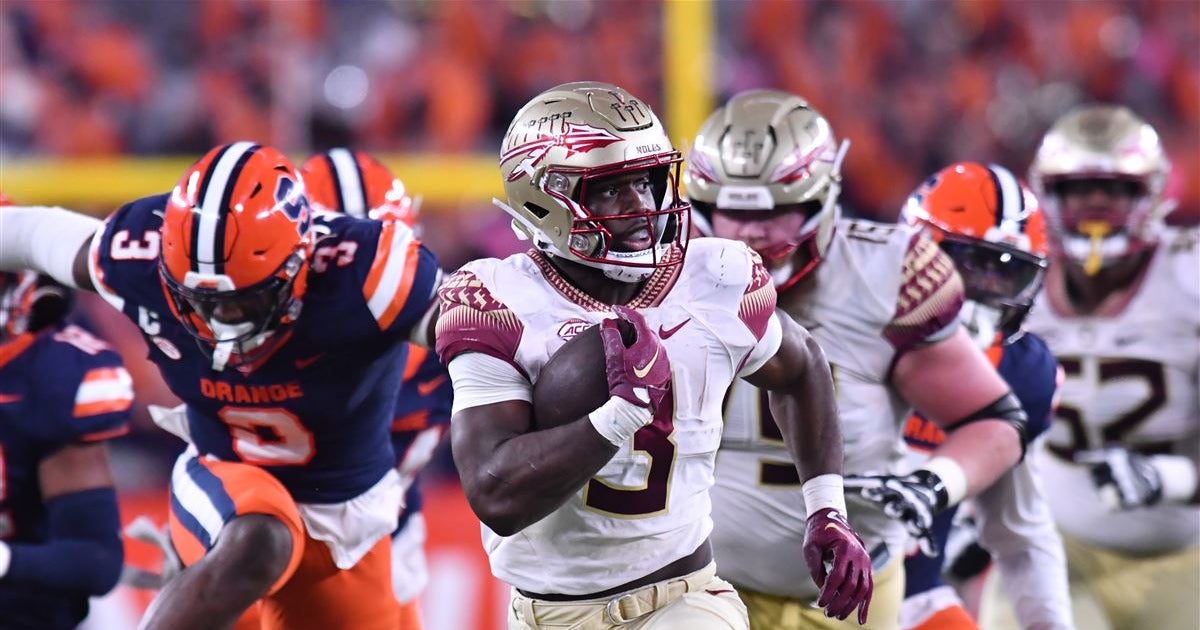 Trey Benson talks about stacking 100-yard speeding video games, the flexibility for FSU to dominate on the bottom, extra