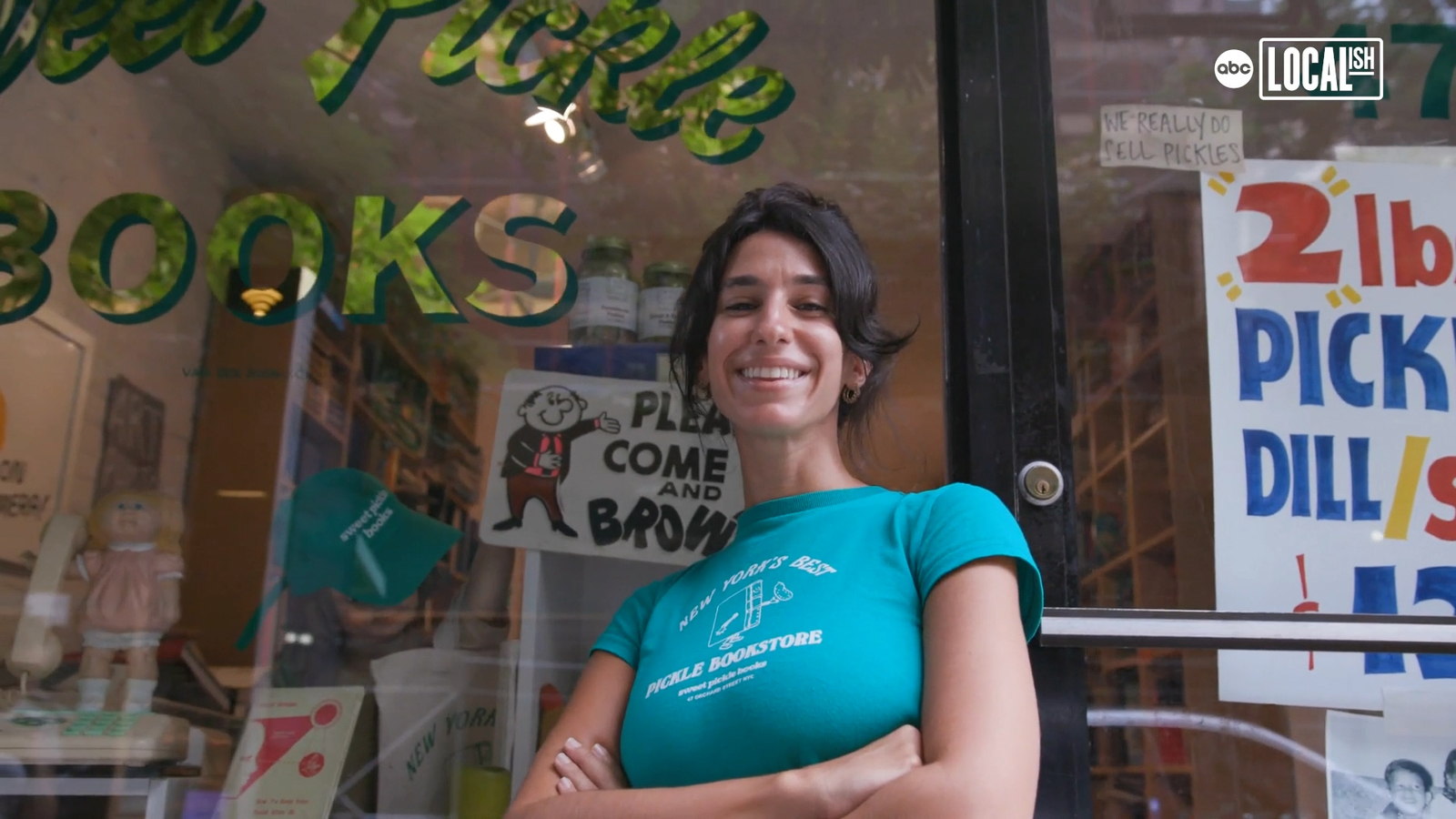 Books and Pickles are on the menu at this NYC Bookstore