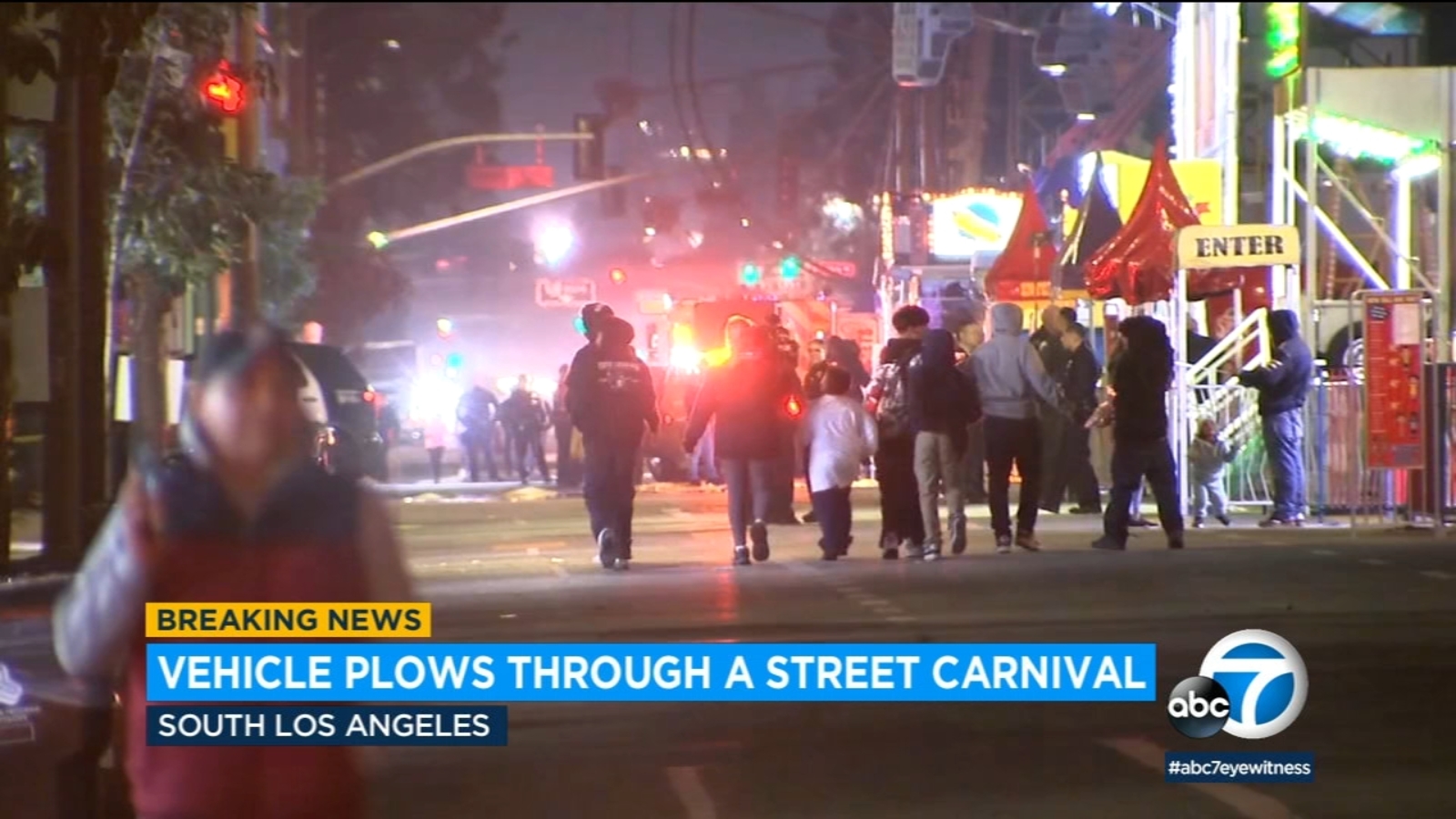 Alleged driver of Porsche Cayenne arrested for crashing by means of road carnival in South Los Angeles