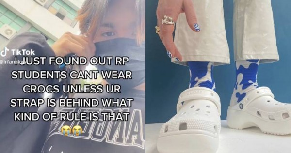 Polytechnic’s rule about ‘sport mode’-only Crocs baffles netizens, Singapore Information