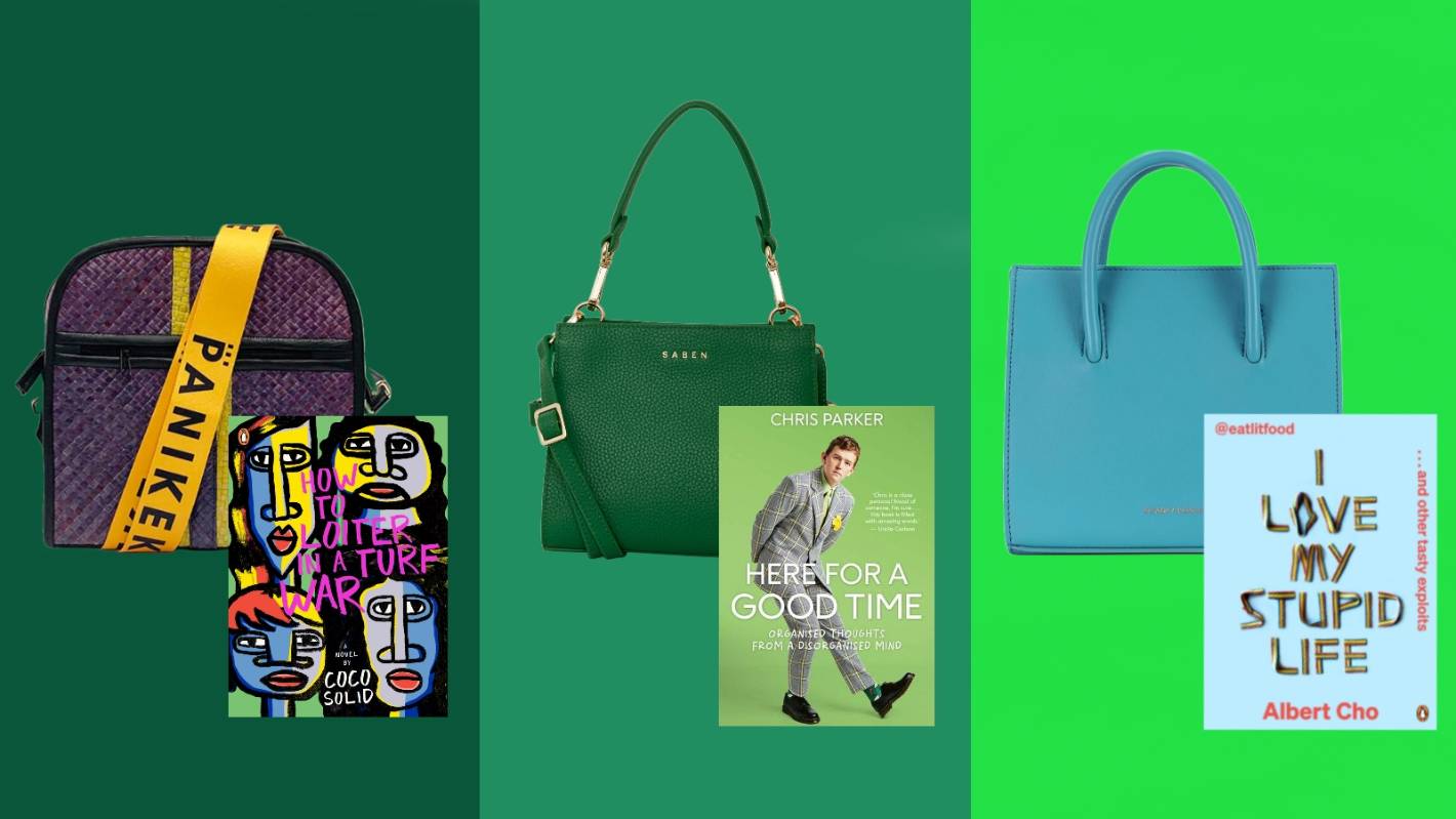 Lunchtime Store: Trendy tote luggage and books to go in them