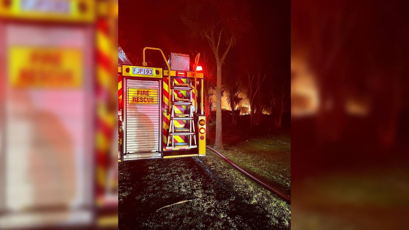 Occupant escapes unhurt with pets after home hearth in South Canterbury