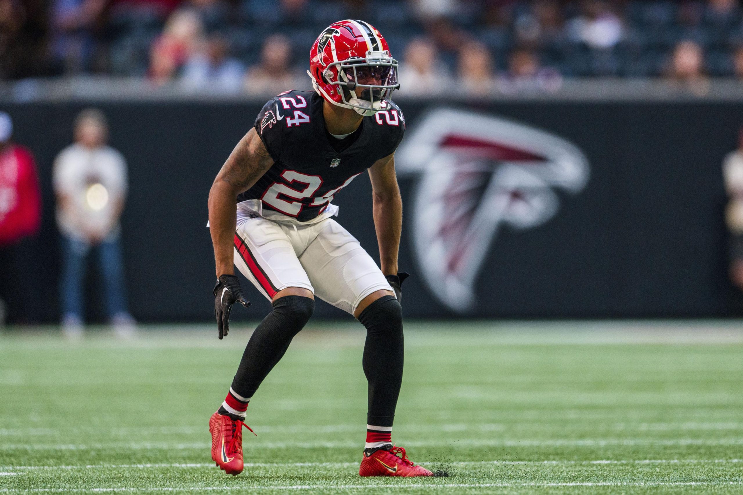 Falcons CB Terrell again at apply after lacking 3 video games