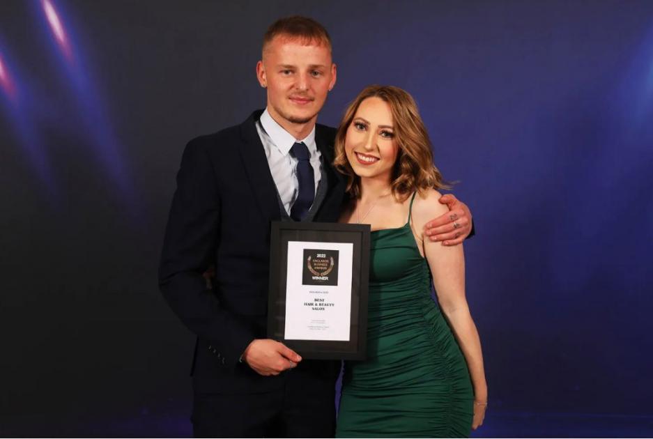 Witney hairdressing salon Two’s Firm wins at enterprise awards