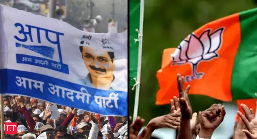 aap: MCD polls: BJP has turned Delhi into ‘a pile of rubbish’, alleges AAP