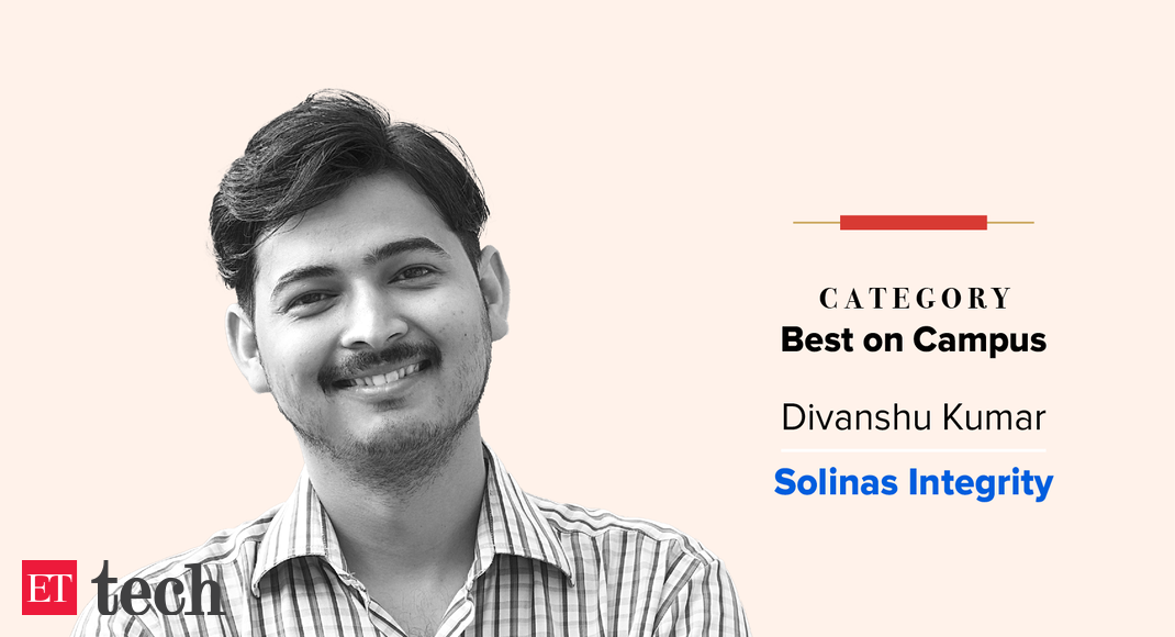 solinas: Time’s proper for {hardware}, deep tech firms to step out of campus, says Solinas Integrity CEO Divanshu Kumar