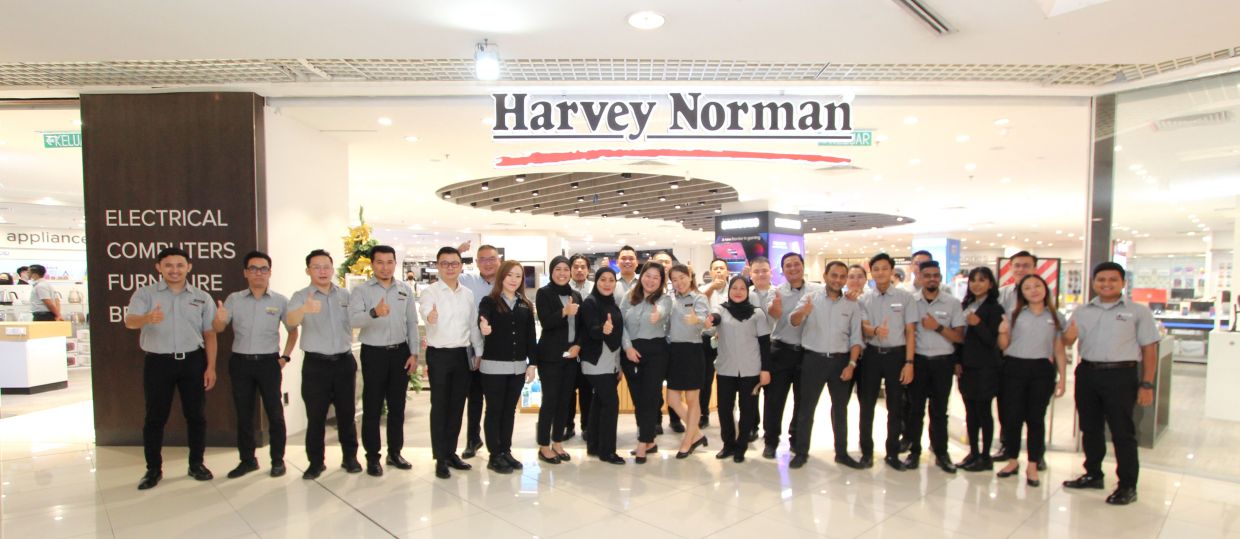 Model new Harvey Norman Superstore at 1 Utama Buying Centre